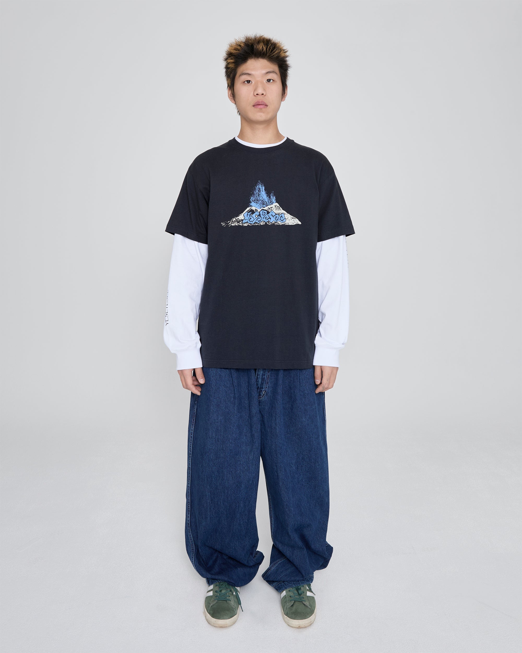 yeseyesee - Volcanic Eruption Tee (Charcoal) product image 7 | TRAB K-Fashion Australia