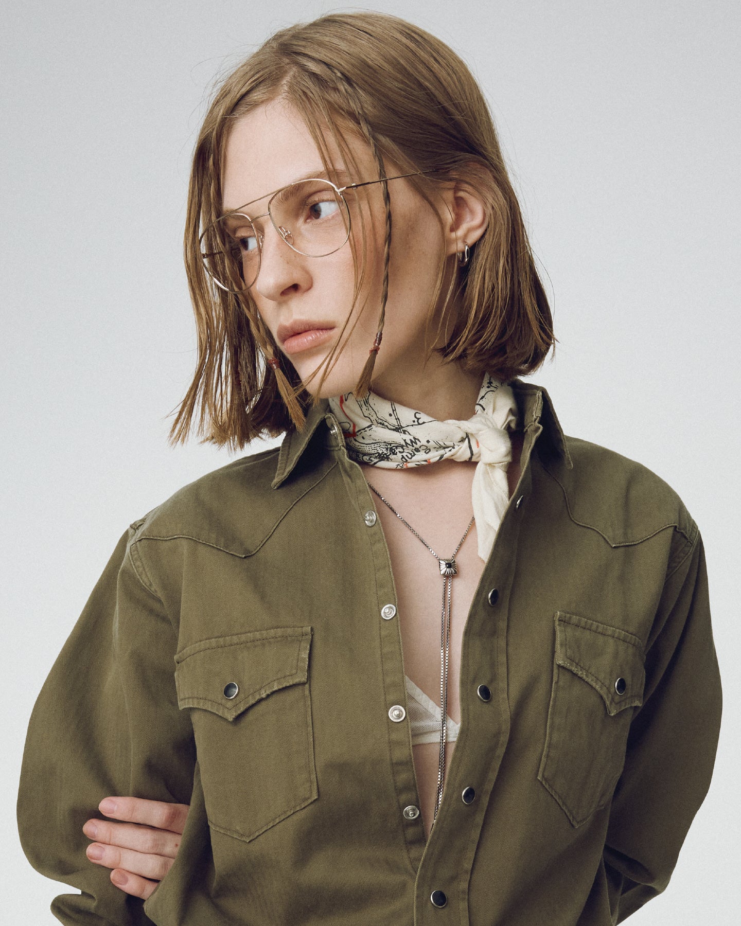 Numbering - Colored Signet Hoop Earrings #8293 product image 2 | TRAB K-Fashion Australia