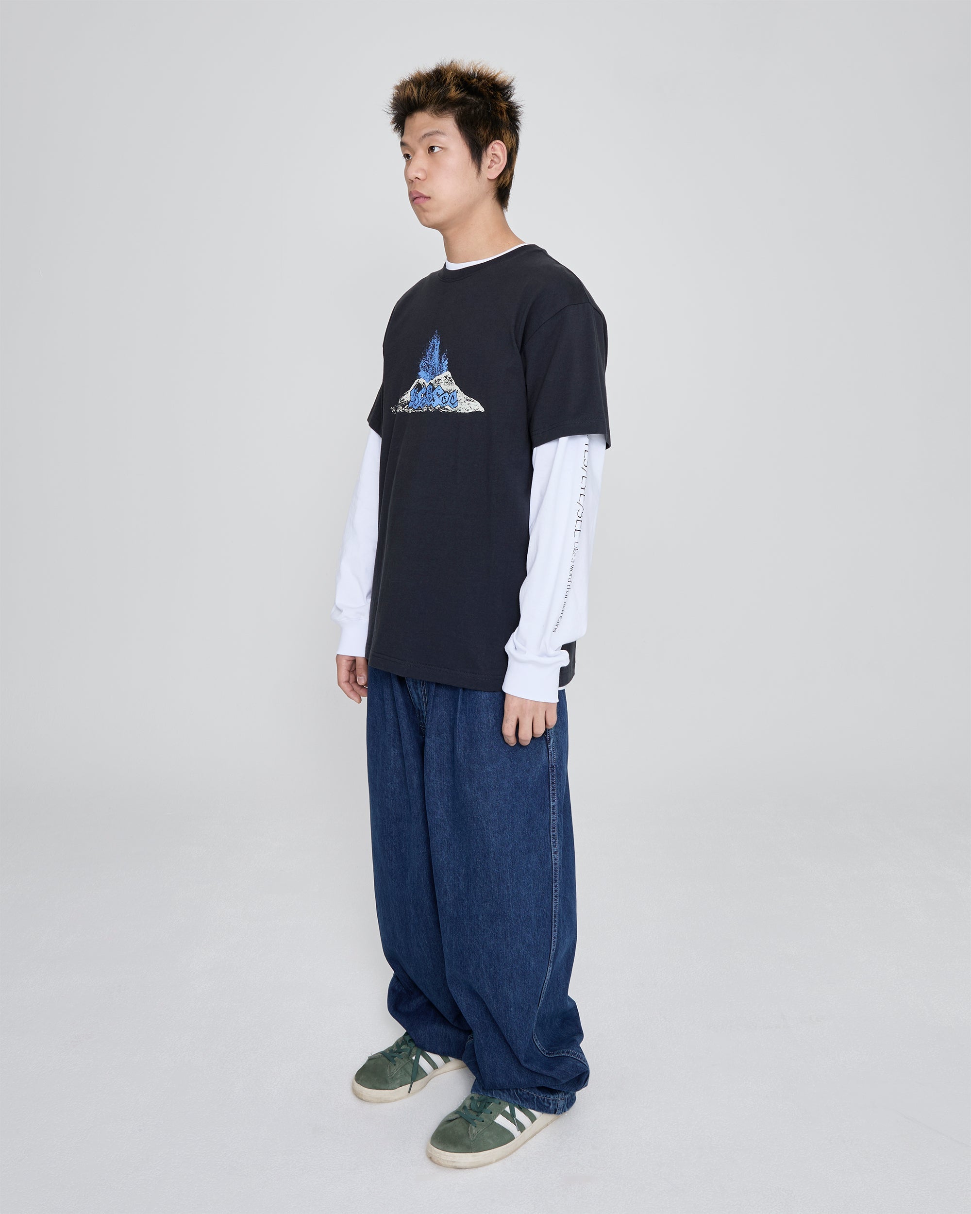 yeseyesee - Volcanic Eruption Tee (Charcoal) product image 8 | TRAB K-Fashion Australia