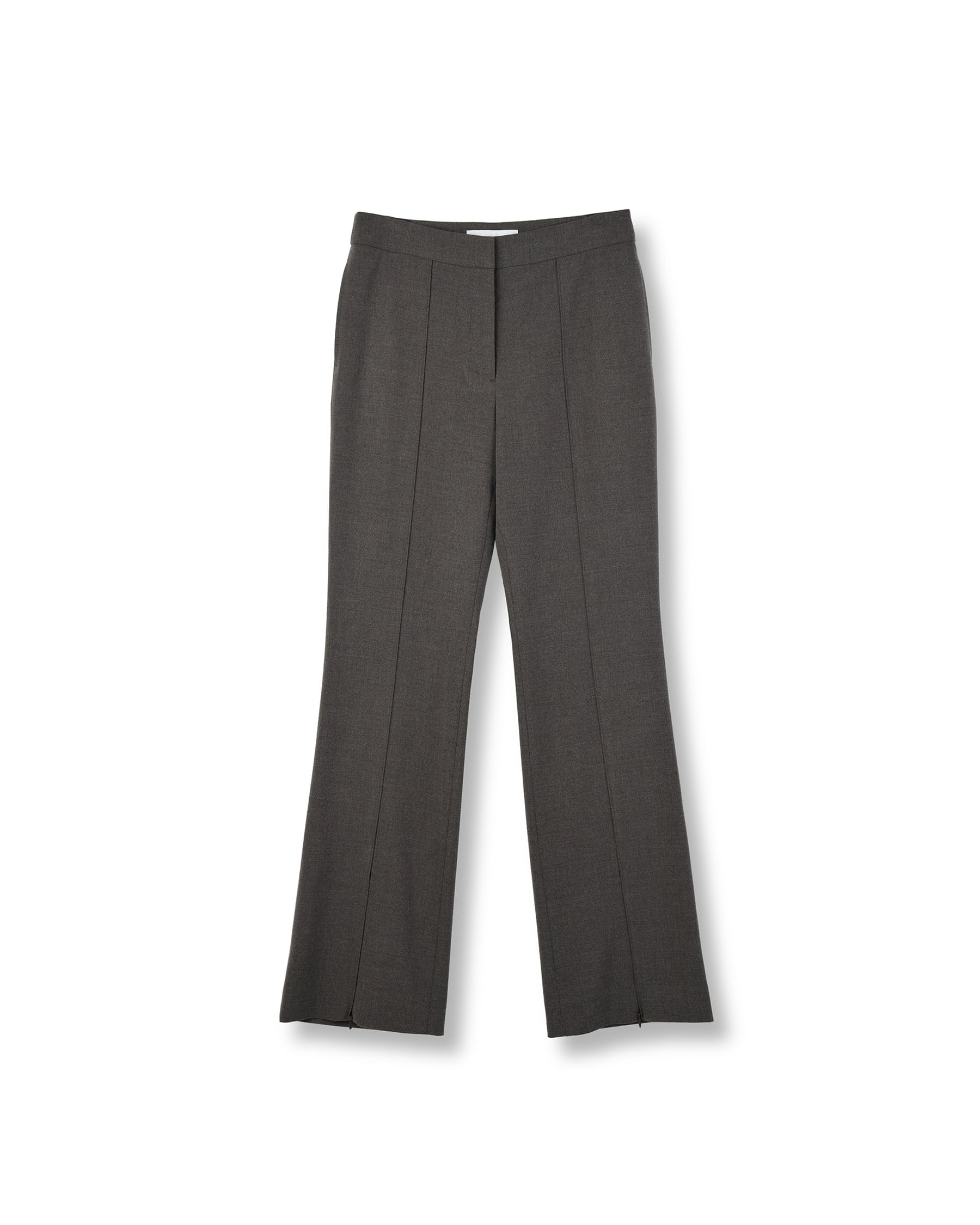 Brownyard - Lowrise Slit Pants (Brown) product image 5 | TRAB K-Fashion Australia