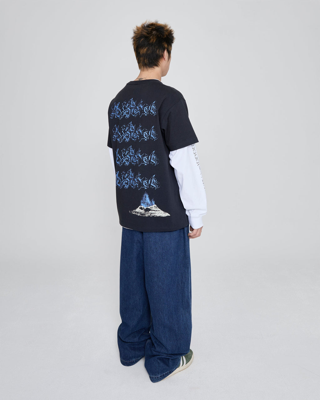yeseyesee - Volcanic Eruption Tee (Charcoal) product image 9 | TRAB K-Fashion Australia
