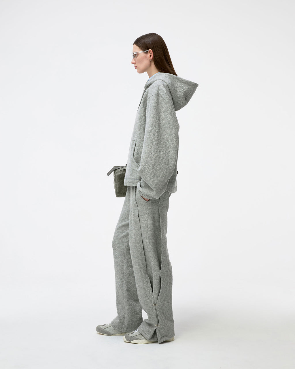 Ader Error - Realce Sweatpants Product. 86 (Grey) product image 4 | TRAB K-Fashion Australia