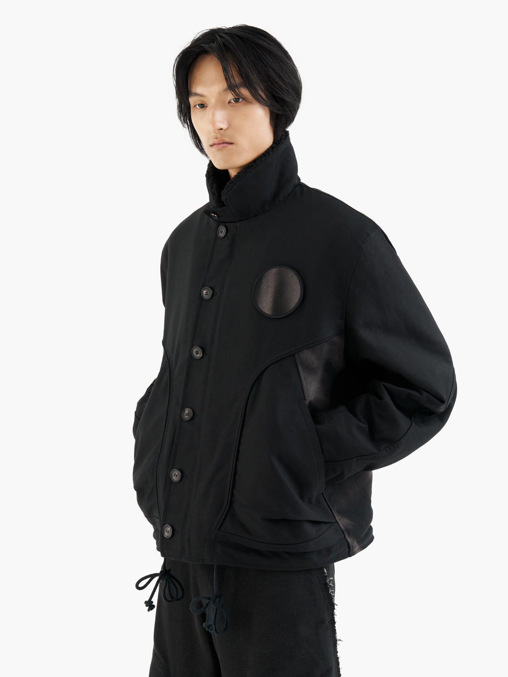 Jiyong Kim - Sun-Bleached Deck Jacket (Black) product image 3 | TRAB K-Fashion Australia