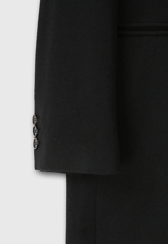 Tonywack - Wool And Cashmere Extra-Long Coat (Black) product image 12 | TRAB K-Fashion Australia
