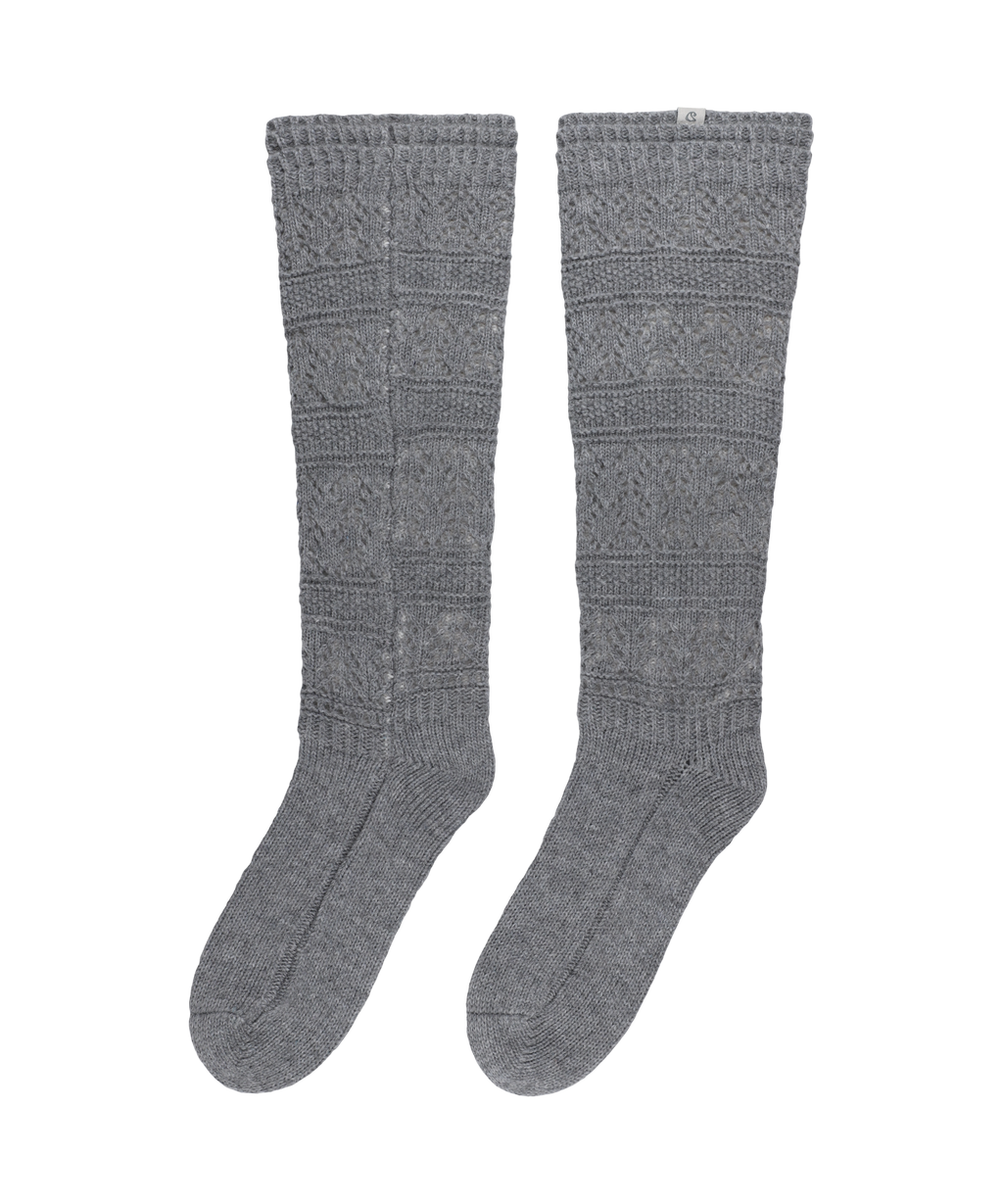Coyseio - Mori Knee Socks (Charcoal) product image 1 | TRAB K-Fashion Australia