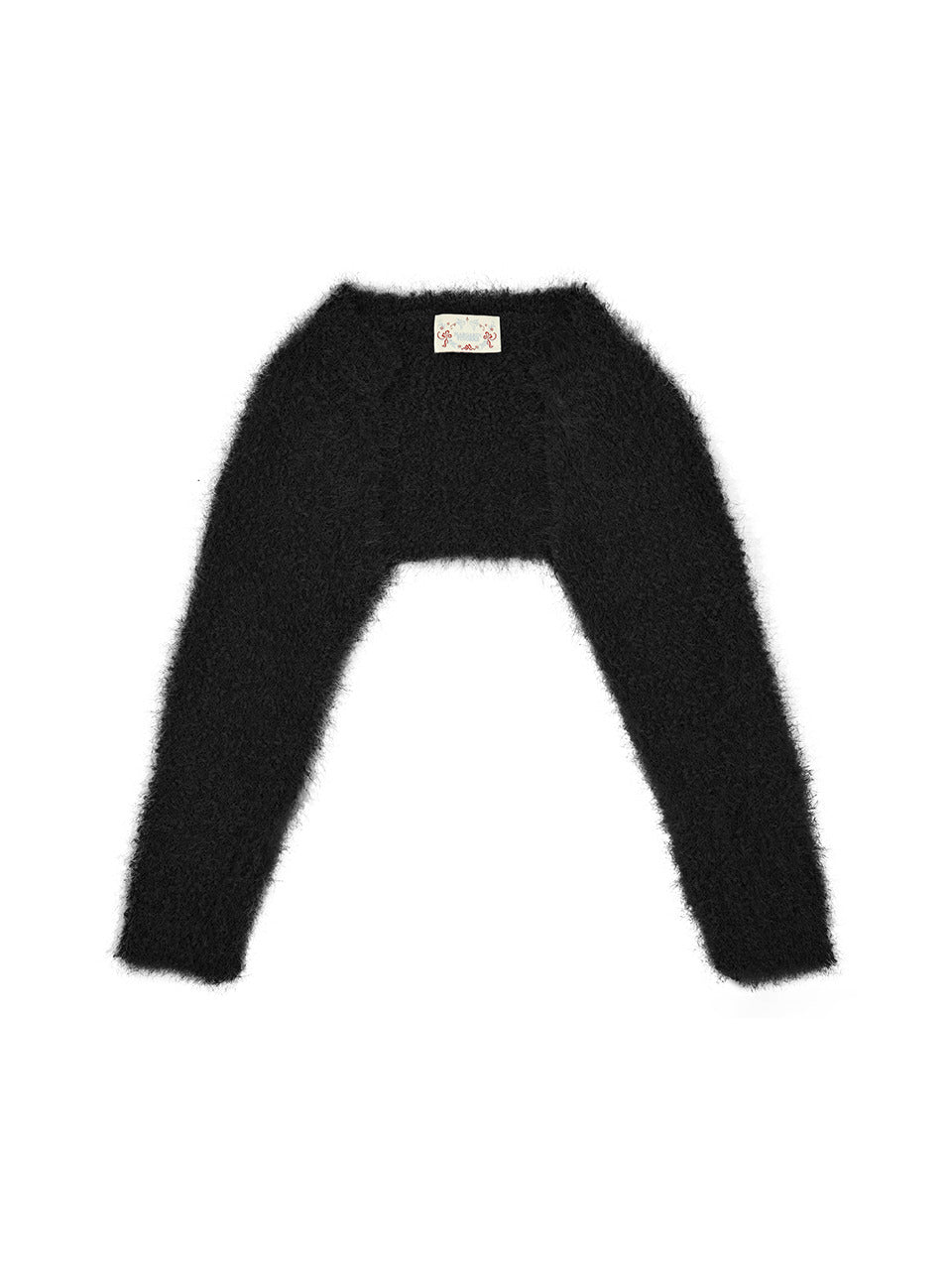 Margarin Fingers - Pom Pom Knit Bolero (Black) product image 2 | TRAB K-Fashion Australia