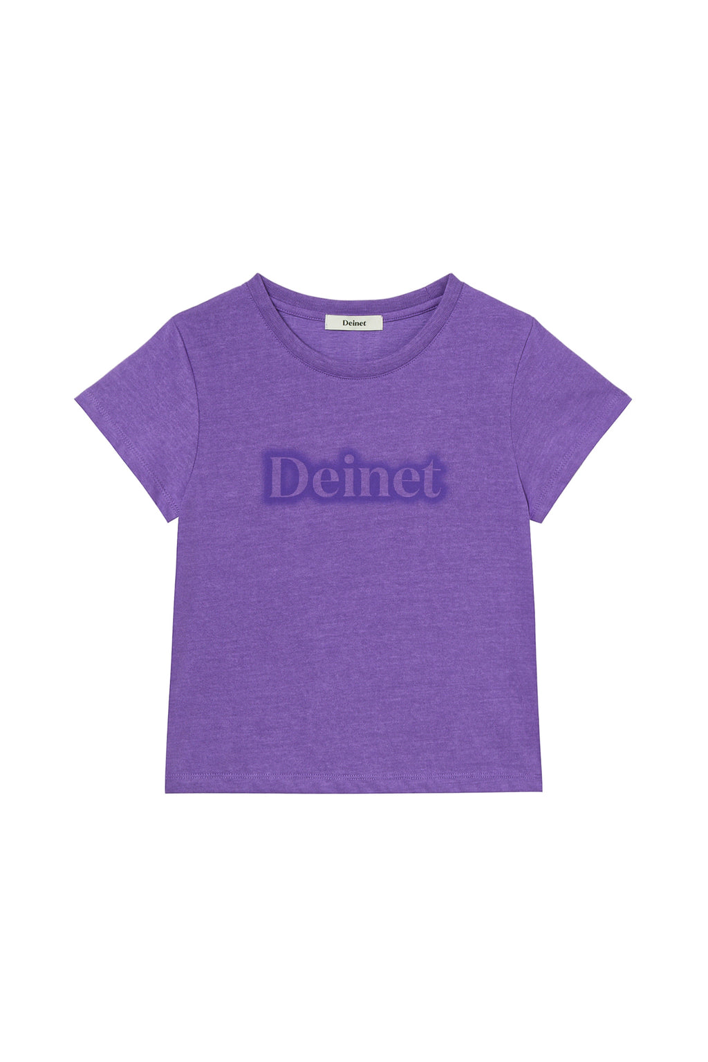 Deinet - Spray Logo Pigment T-Shirt (Purple) product image 1 | TRAB K-Fashion Australia