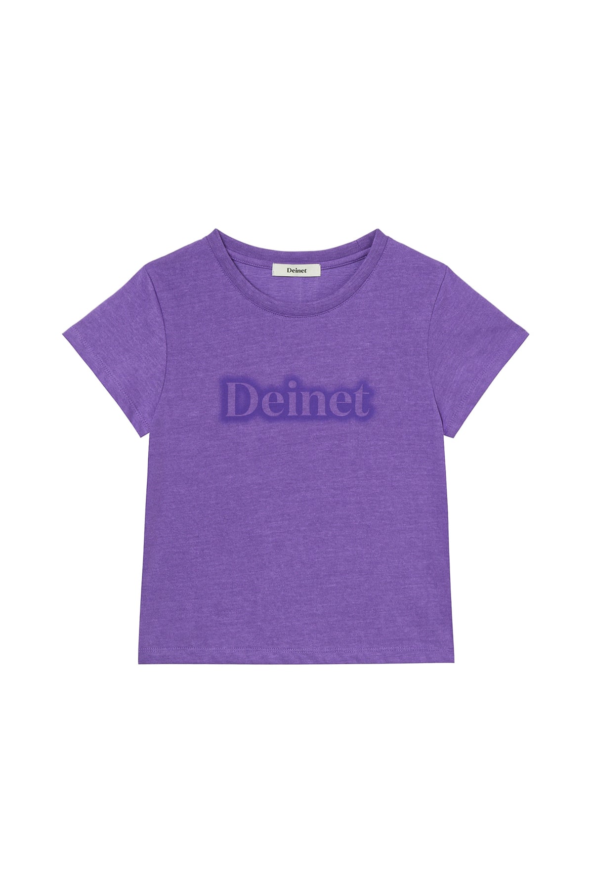 Deinet - Spray Logo Pigment T-Shirt (Purple) product image 1 | TRAB K-Fashion Australia