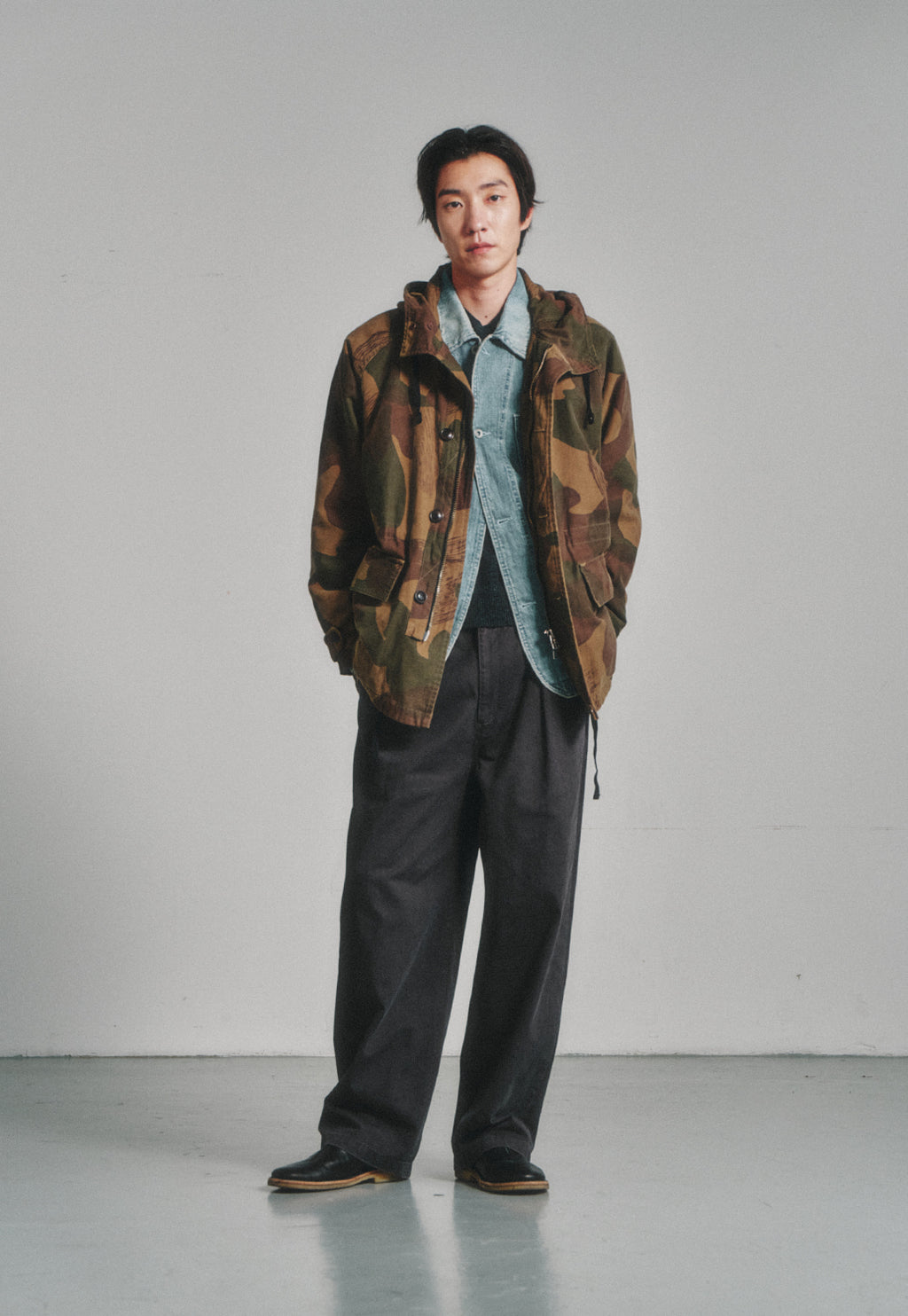 Art if acts - Camo Mil Parka (UK Brushstroke Wood) product image 5 | TRAB K-Fashion Australia