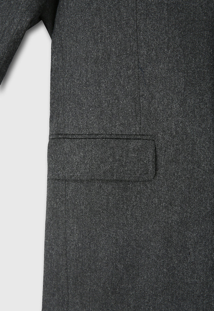 Tonywack - Wool And Cashmere Tailored Blazer (Charcoal) product image 13 | TRAB K-Fashion Australia