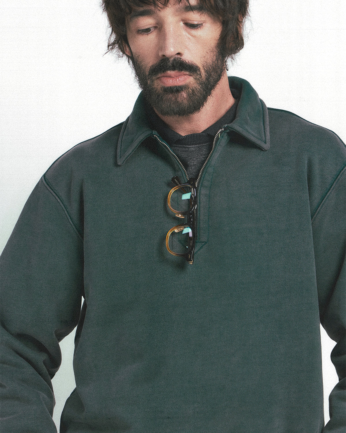 Eastlogue - Scout Pullover Sweat Shirts (Vintage Green) product image 3 | TRAB K-Fashion Australia