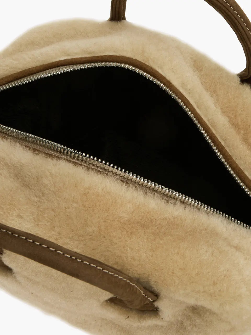 Marge Sherwood - Soft Bowling (Beige Shearling+Chestnut Nubuck) product image 8 | TRAB K-Fashion Australia
