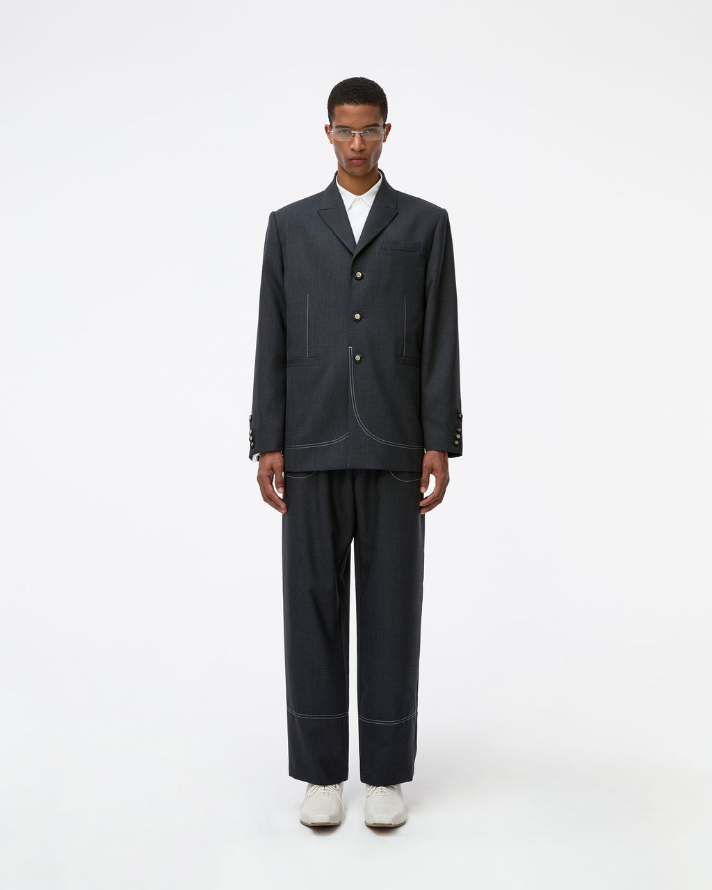 Ader Error - Slacks Product. 81 (Grey) product image 4 | TRAB K-Fashion Australia