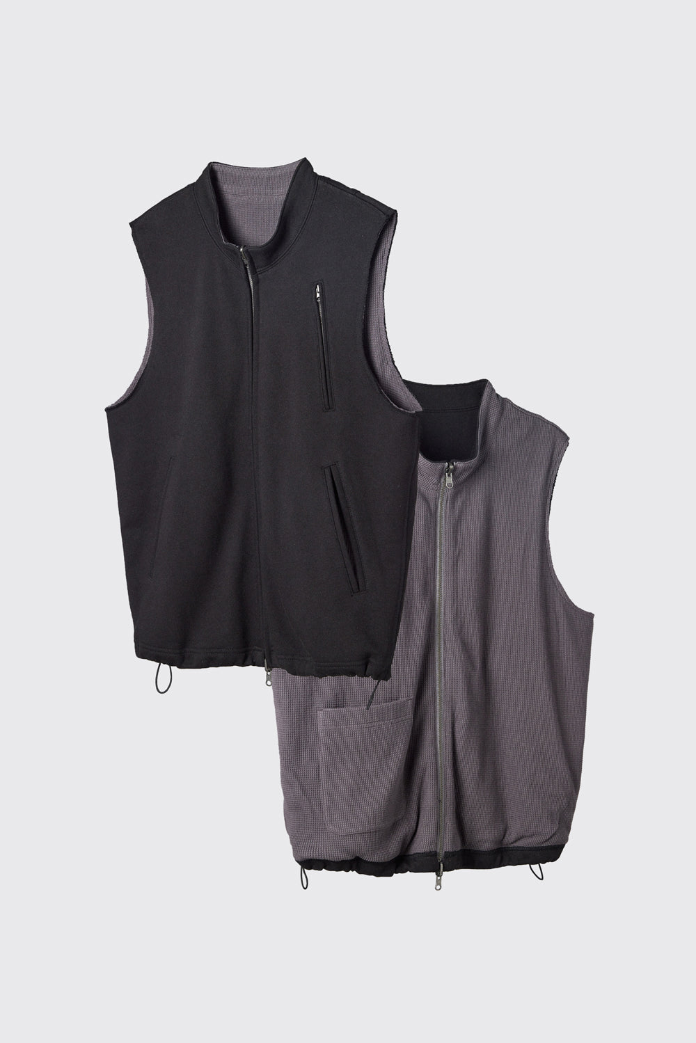 Hatchingroom - Reversible Jersey Vest (Black) product image 1 | TRAB K-Fashion Australia