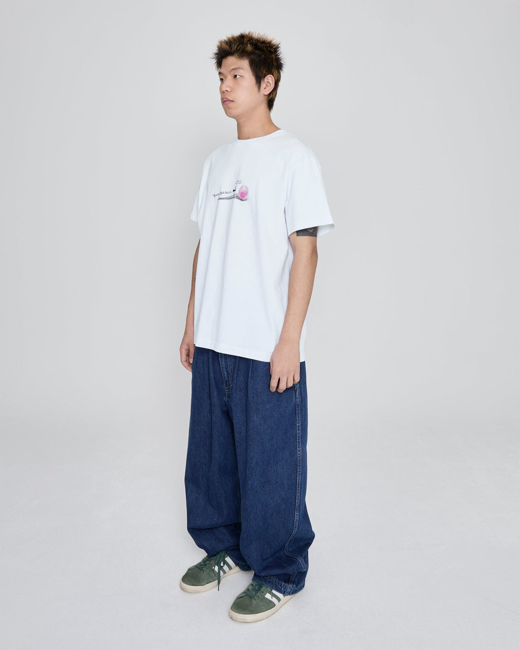 yeseyesee - Anthill Logo Tee (White) product image 8 | TRAB K-Fashion Australia