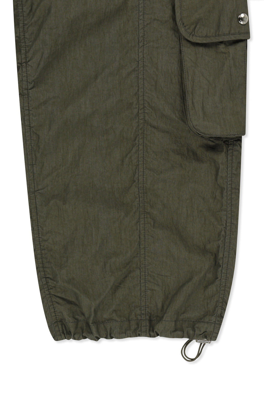 Matin Kim - Crinkle Capri Pants (Khaki) product image 5 | TRAB K-Fashion Australia