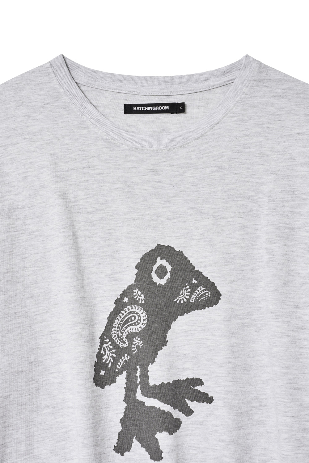 Hatchingroom - VTG Paisley Bird Tee Washed 1% (M.Grey) product image 3 | TRAB K-Fashion Australia