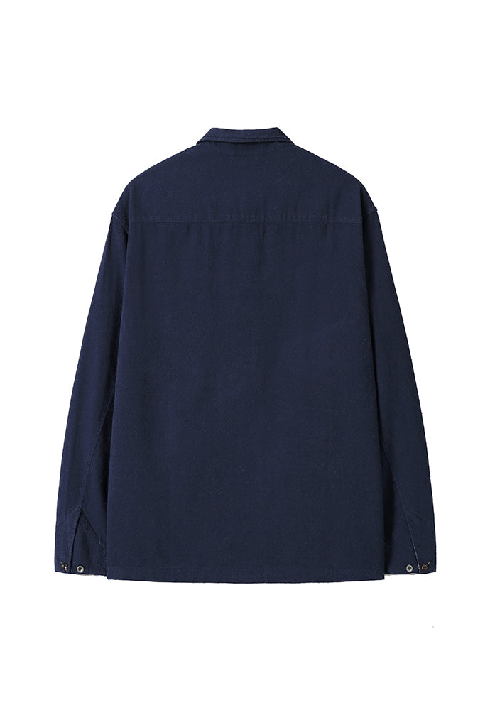 Art if acts - SILK NEP Work Jacket_Japanese Fabric (French Blue) product image 8 | TRAB K-Fashion Australia