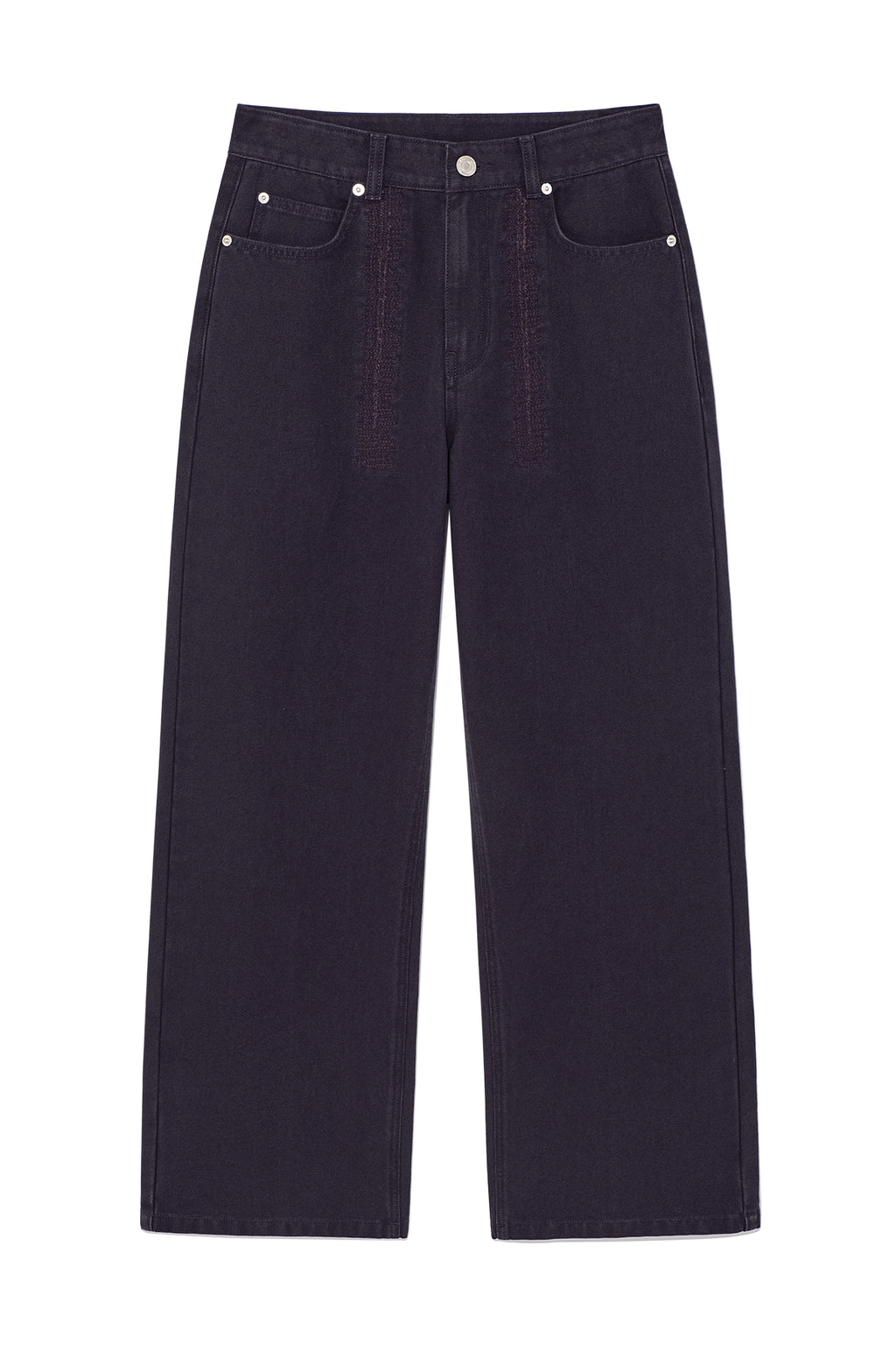Matin Kim - Stitch Point Washed Cotton Pants (Purple) product image 1 | TRAB K-Fashion Australia
