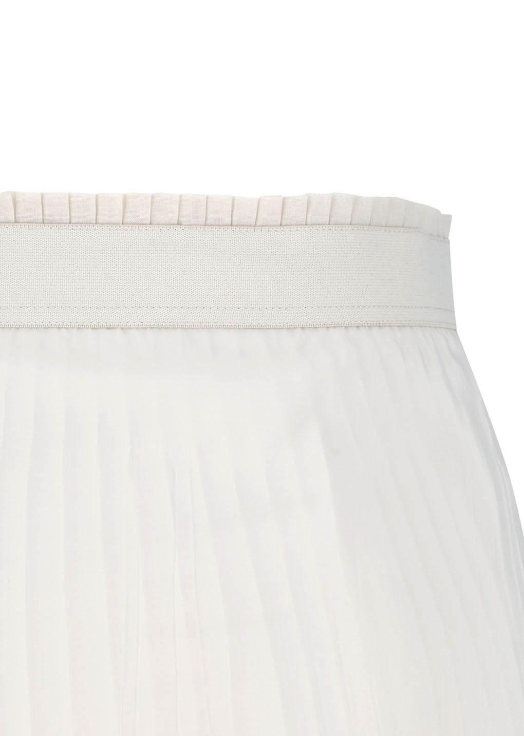Amomento - Pleated Midi Skirt (Beige) product image 7 | TRAB K-Fashion Australia