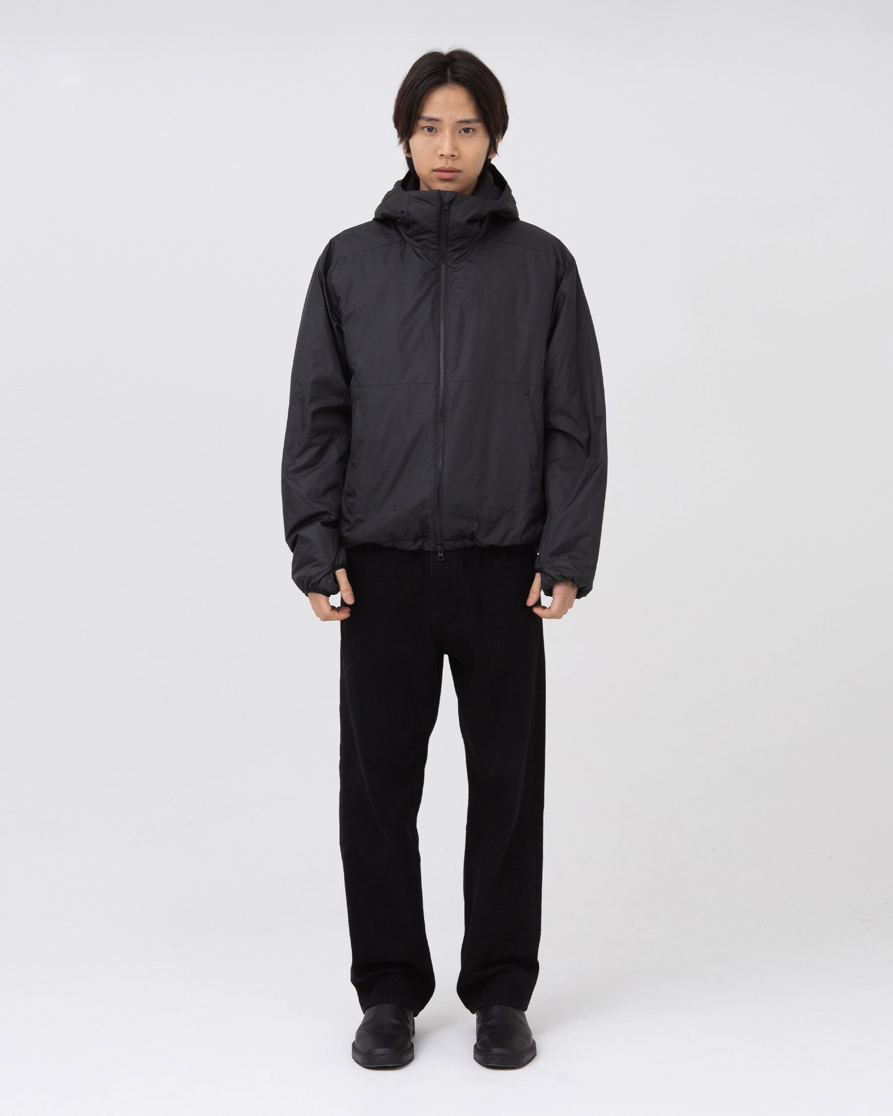 Brownyard - Light Hooded Jacket (Black) product image 1 | TRAB K-Fashion Australia