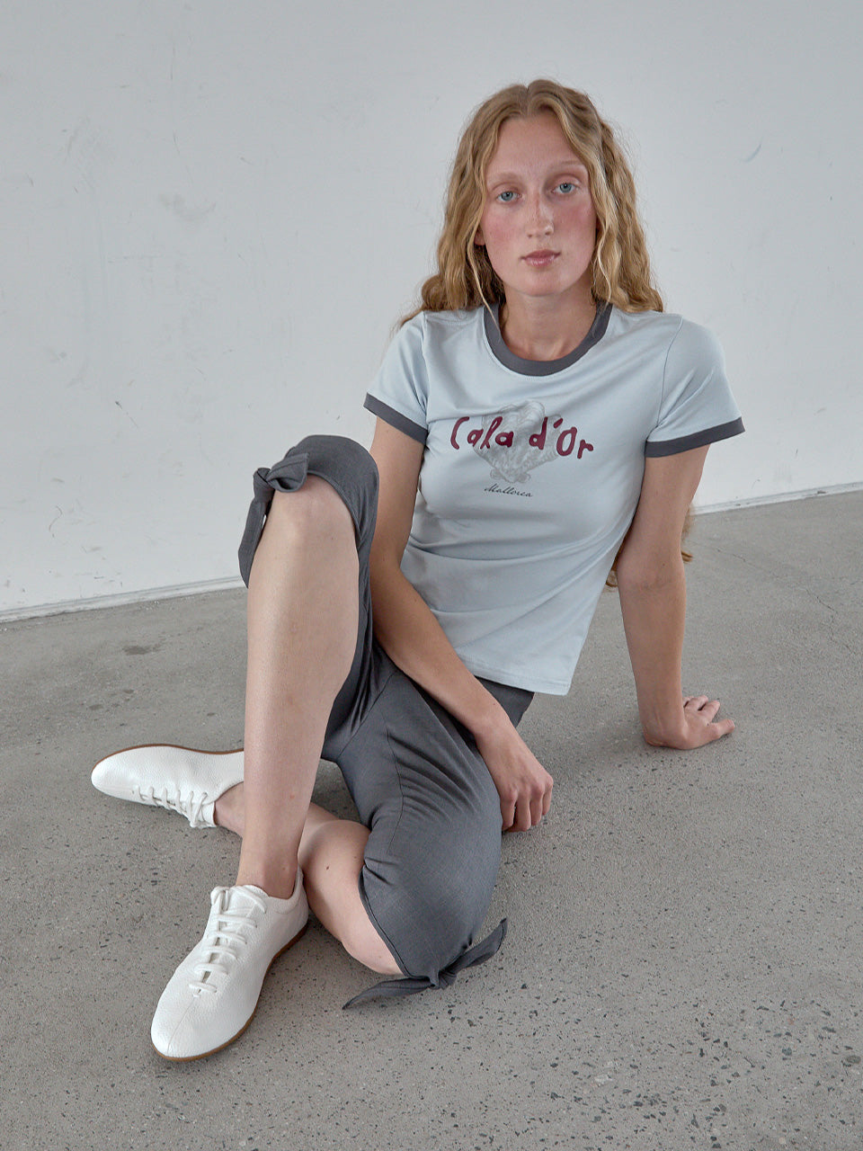 Kijun - Cala Tee (Sky Blue) product image 5 | TRAB K-Fashion Australia