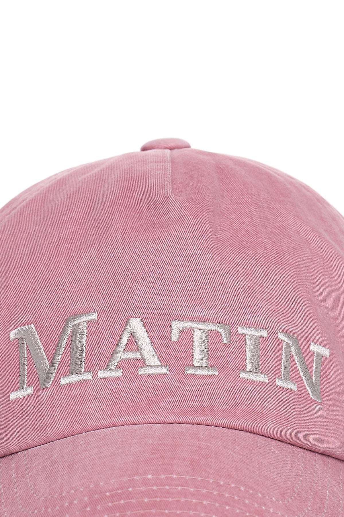 Matin Kim - Matin Flat Crown Ball Cap (Pink) product image 4 | TRAB K-Fashion Australia
