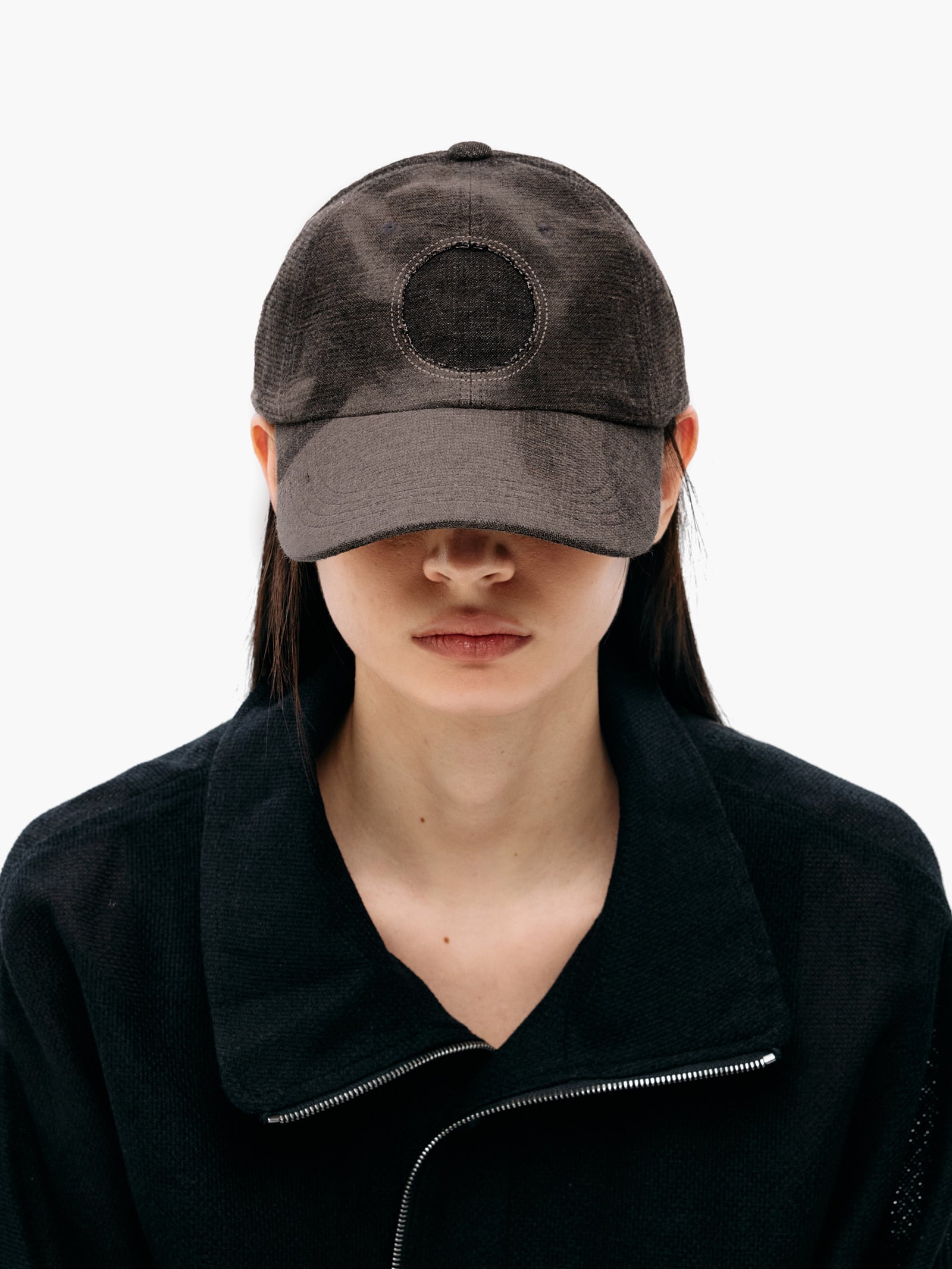 Jiyong Kim - Sun-Bleached Sun Cap (Brown) product image 4 | TRAB K-Fashion Australia