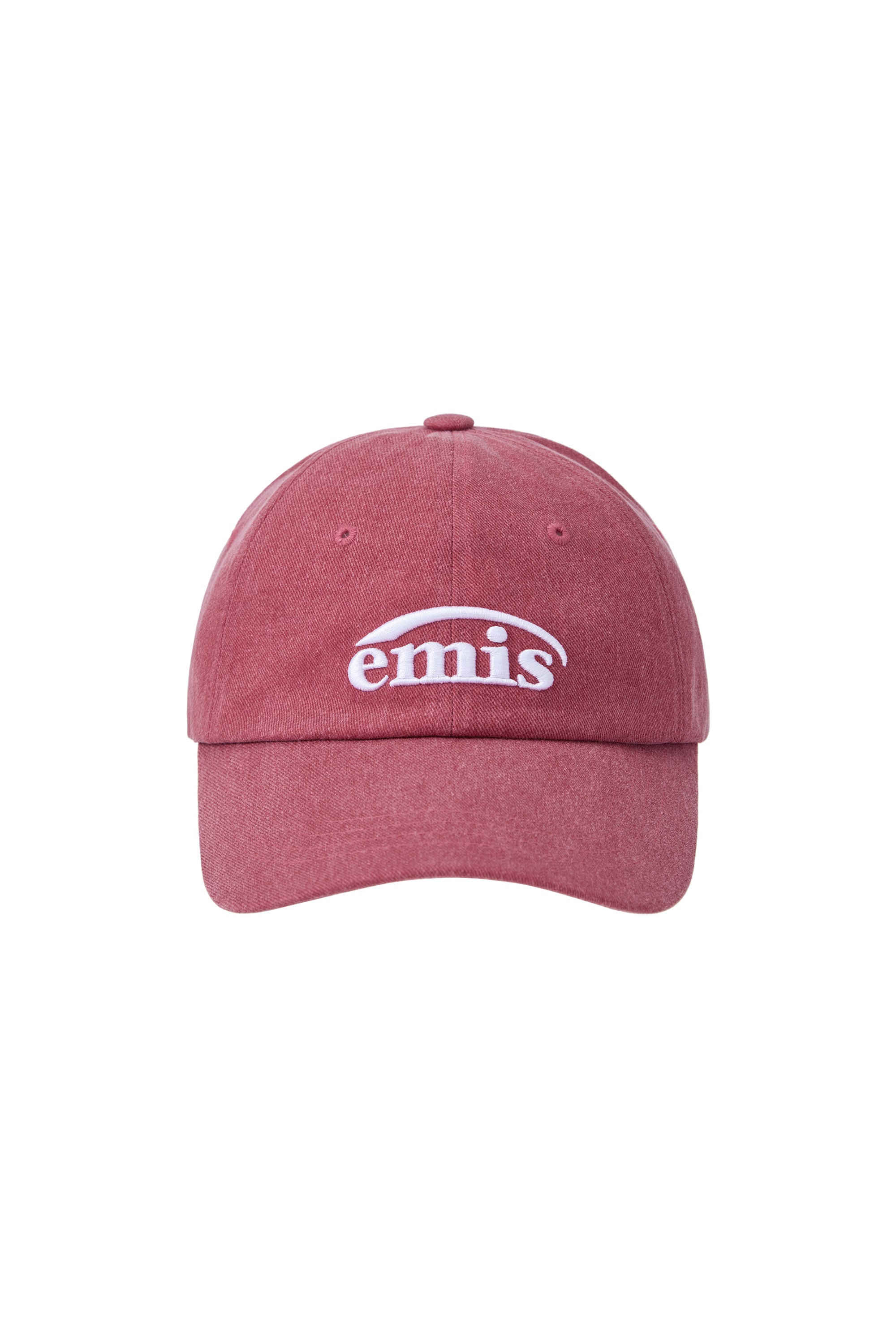 Emis - New Logo Pigment Ball Cap (Red) product image 1 | TRAB K-Fashion Australia