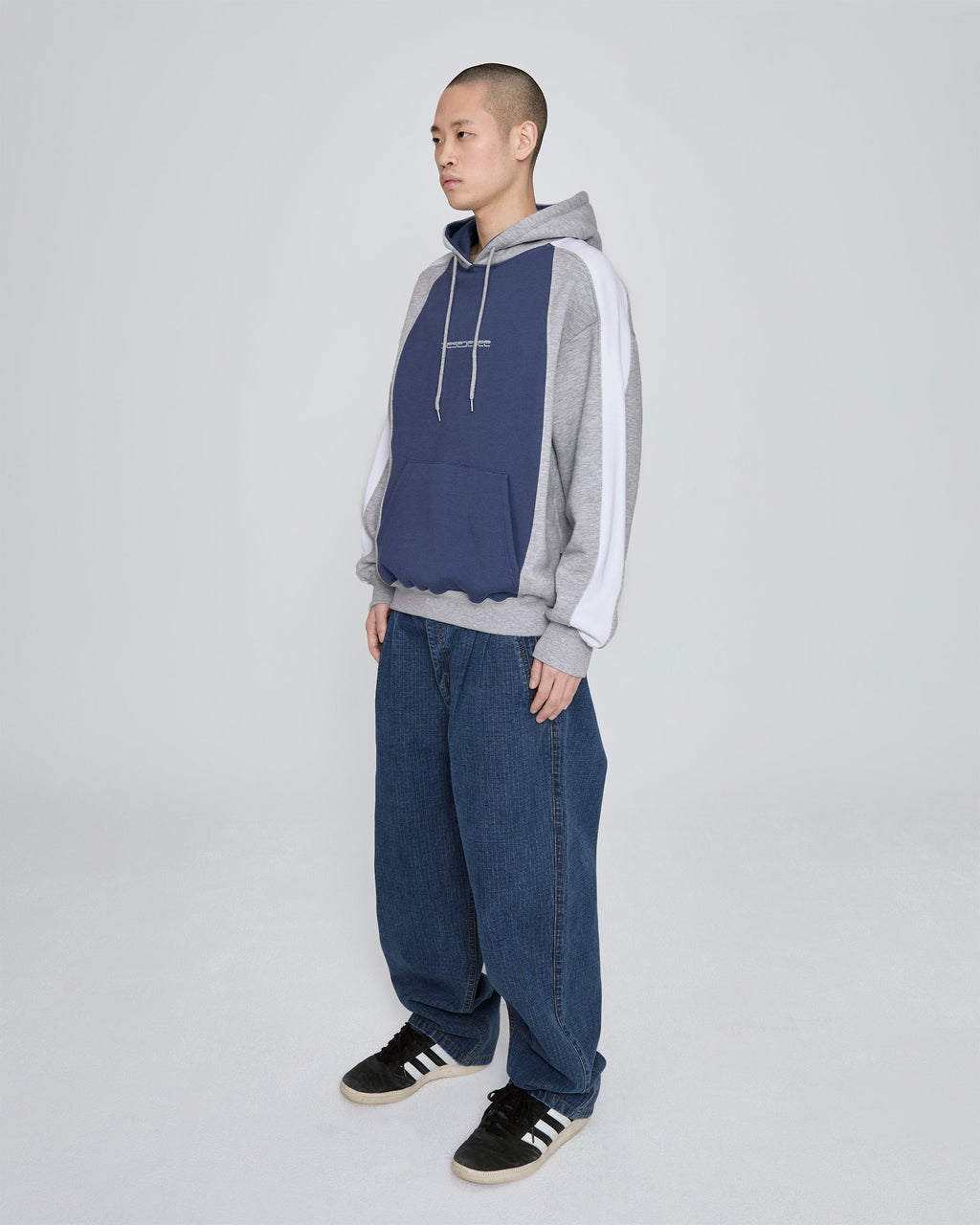 yeseyesee - Triple Raglan Hoodie (Grey) product image 8 | TRAB K-Fashion Australia