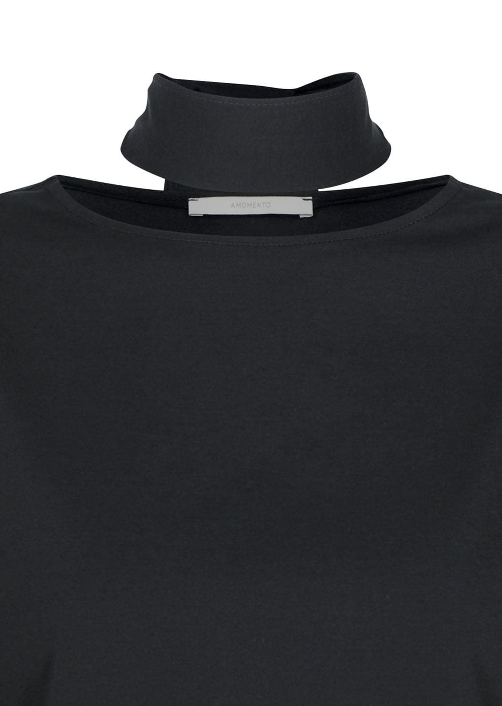 Amomento - [Pre-Order] Padded Jersey Top (Charcoal) product image 7 | TRAB K-Fashion Australia