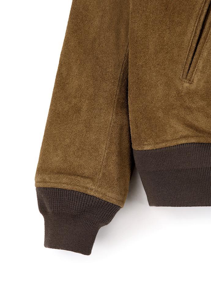 Art if acts - Garment Washed Suede Blouson (Cognac) product image 13 | TRAB K-Fashion Australia