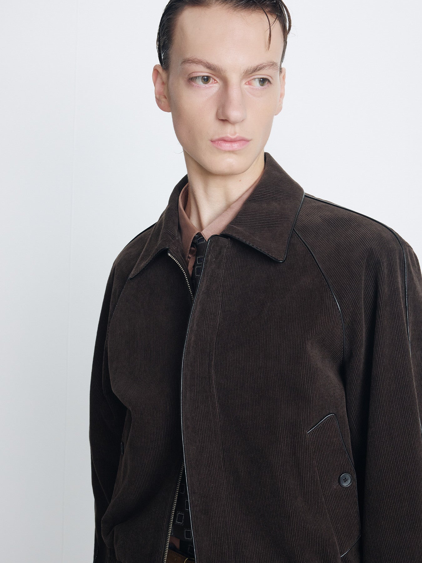 Tonywack - Corduroy Contour Jacket (Brown) product image 6 | TRAB K-Fashion Australia