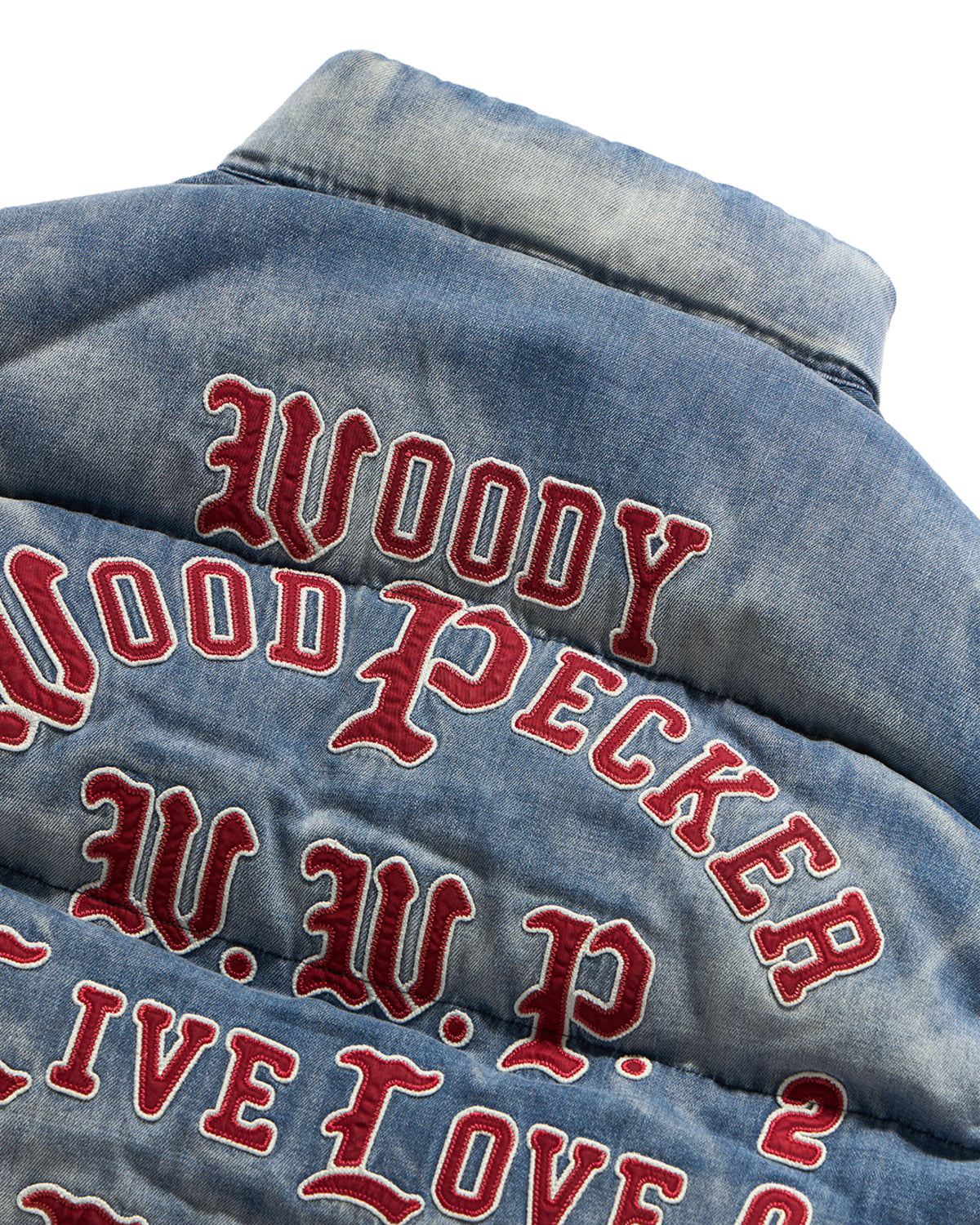 Eastlogue - Woody Mountain Down Vest (Indigo Denim) product image 4 | TRAB K-Fashion Australia