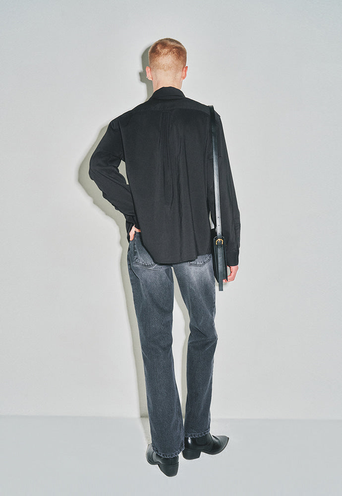Tonywack - Soft Brushed C/R Western Shirt (Midnight Black) product image 5 | TRAB K-Fashion Australia
