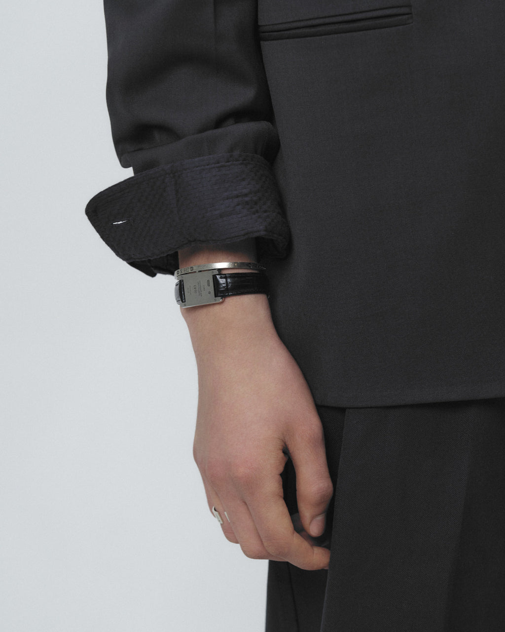 Numbering - Half & Half Bangle Bracelet #5952 product image 8 | TRAB K-Fashion Australia