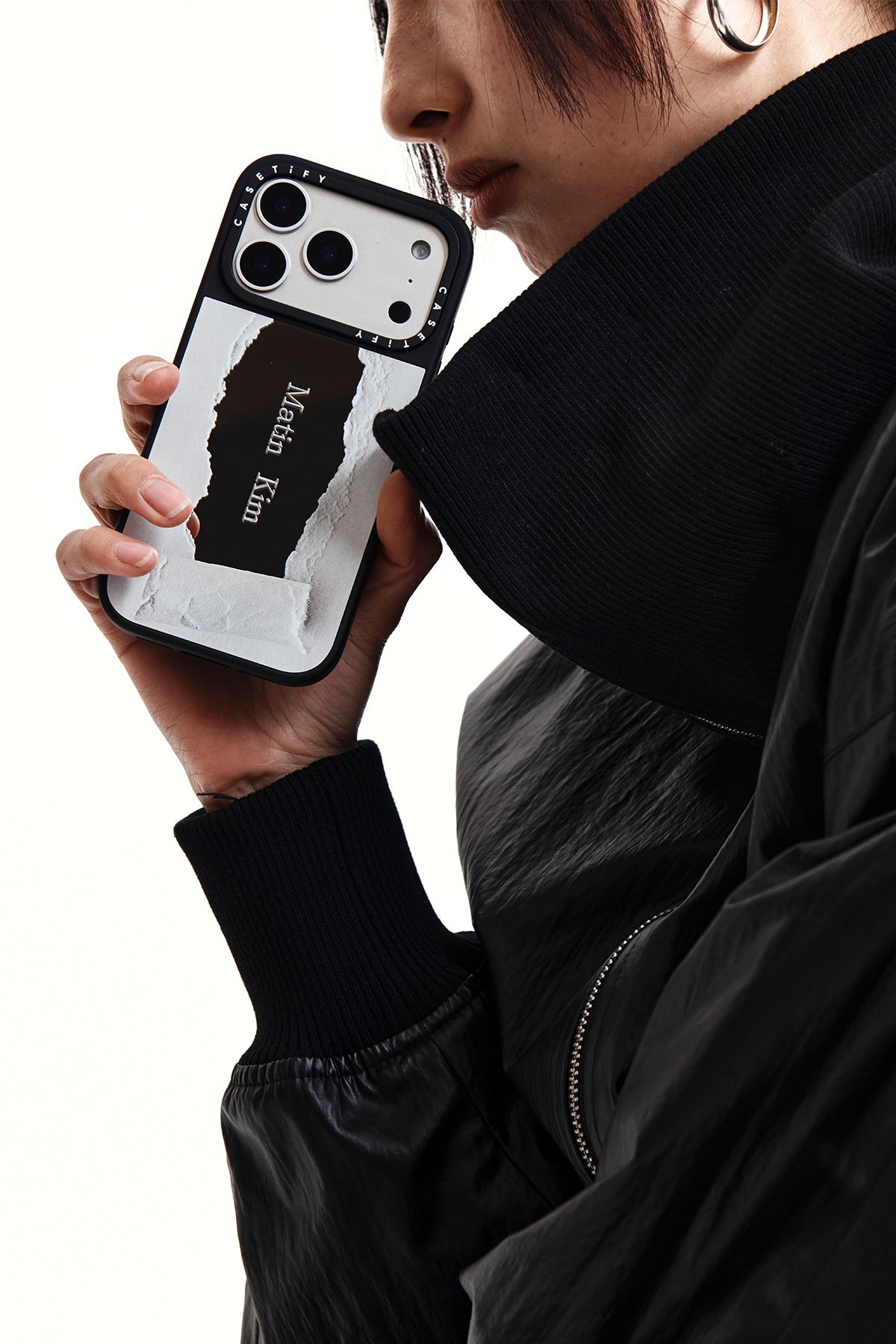 Matin Kim - Matin Kim X Casetify Paper Case (Silver) product image 14 | TRAB K-Fashion Australia