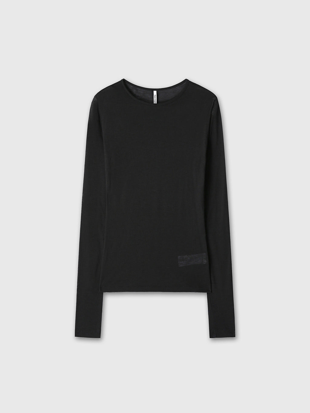 Tonywack - Wool Tencel Pintuck Long Sleeve (Black) product image 7 | TRAB K-Fashion Australia