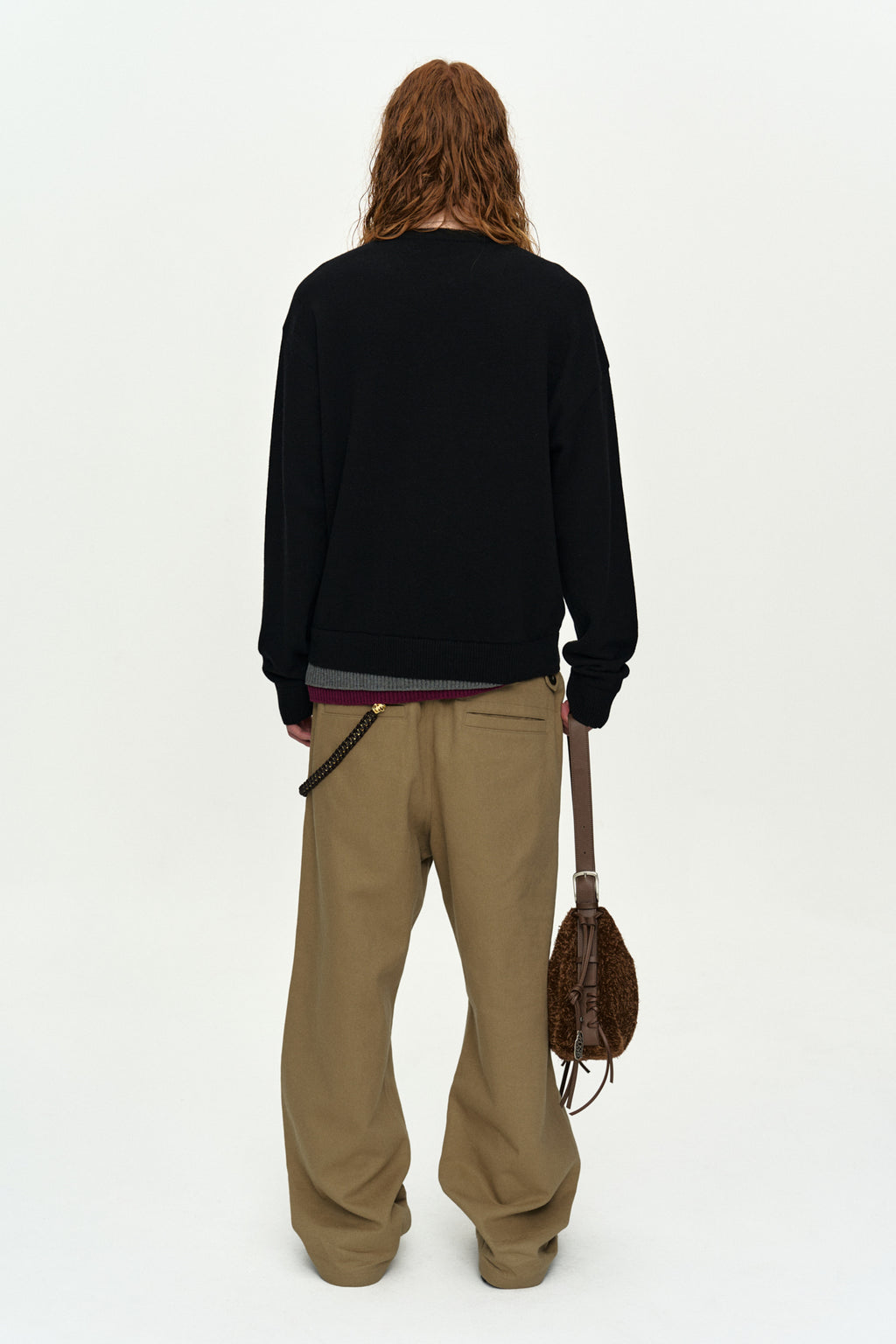 Andersson Bell - Layered Cardigan (Black) product image 2 | TRAB K-Fashion Australia