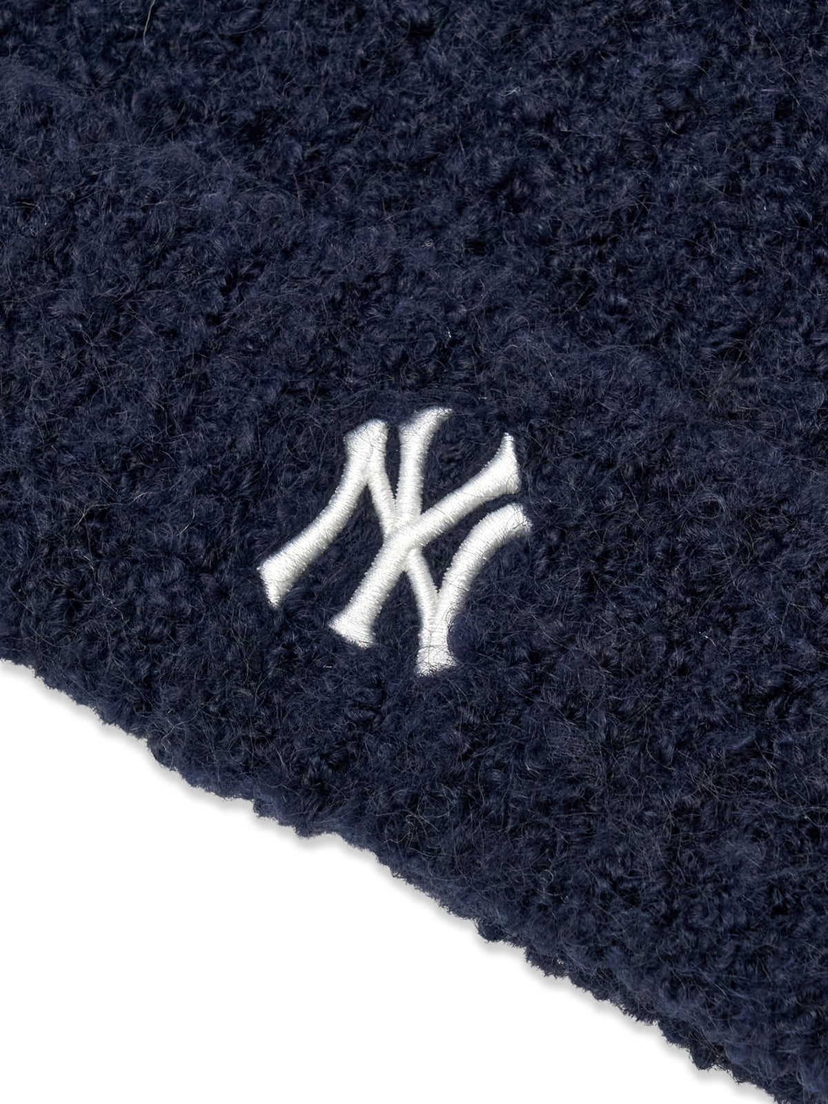MLB Korea - MLB Plush Meow Beanie New York Yankees (Navy) product image 4 | TRAB K-Fashion Australia
