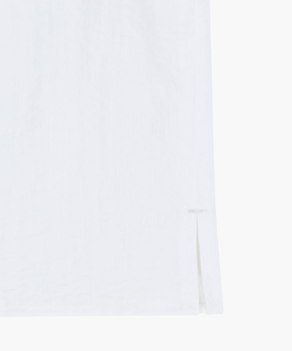 Marithe & Francois Girbaud - Pin Tuck Sailor Half Sleeve Shirt (White) product image 14 | TRAB K-Fashion Australia