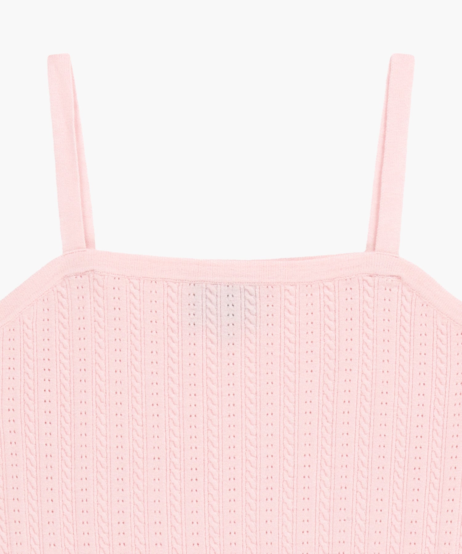 Marithe & Francois Girbaud - Small Classic Logo Half Knit Cardigan Set Up (Light Pink) product image 14 | TRAB K-Fashion Australia