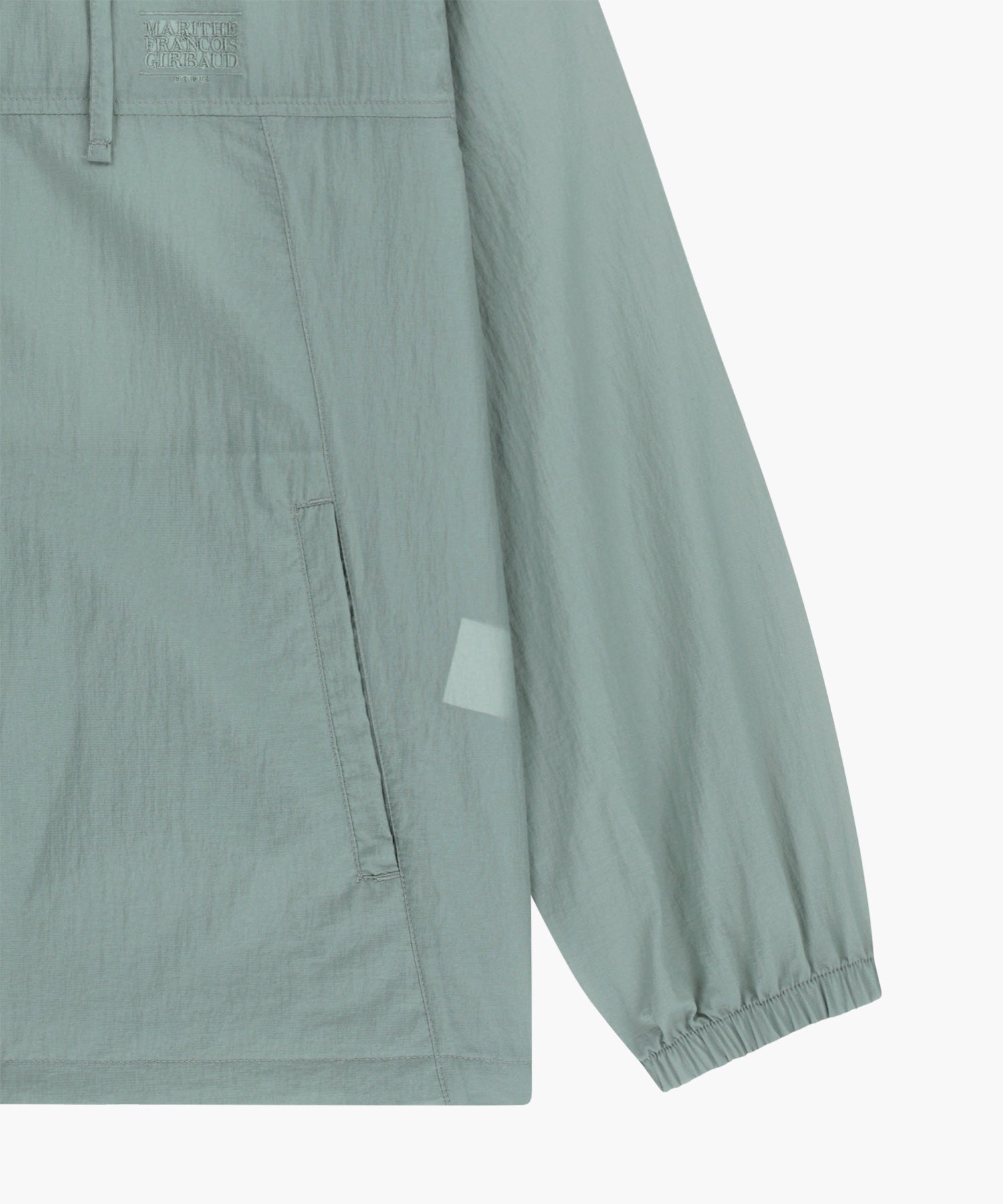 Marithe & Francois Girbaud - Hooded Packable Nylon Jacket (Mint Gray) product image 14 | TRAB K-Fashion Australia