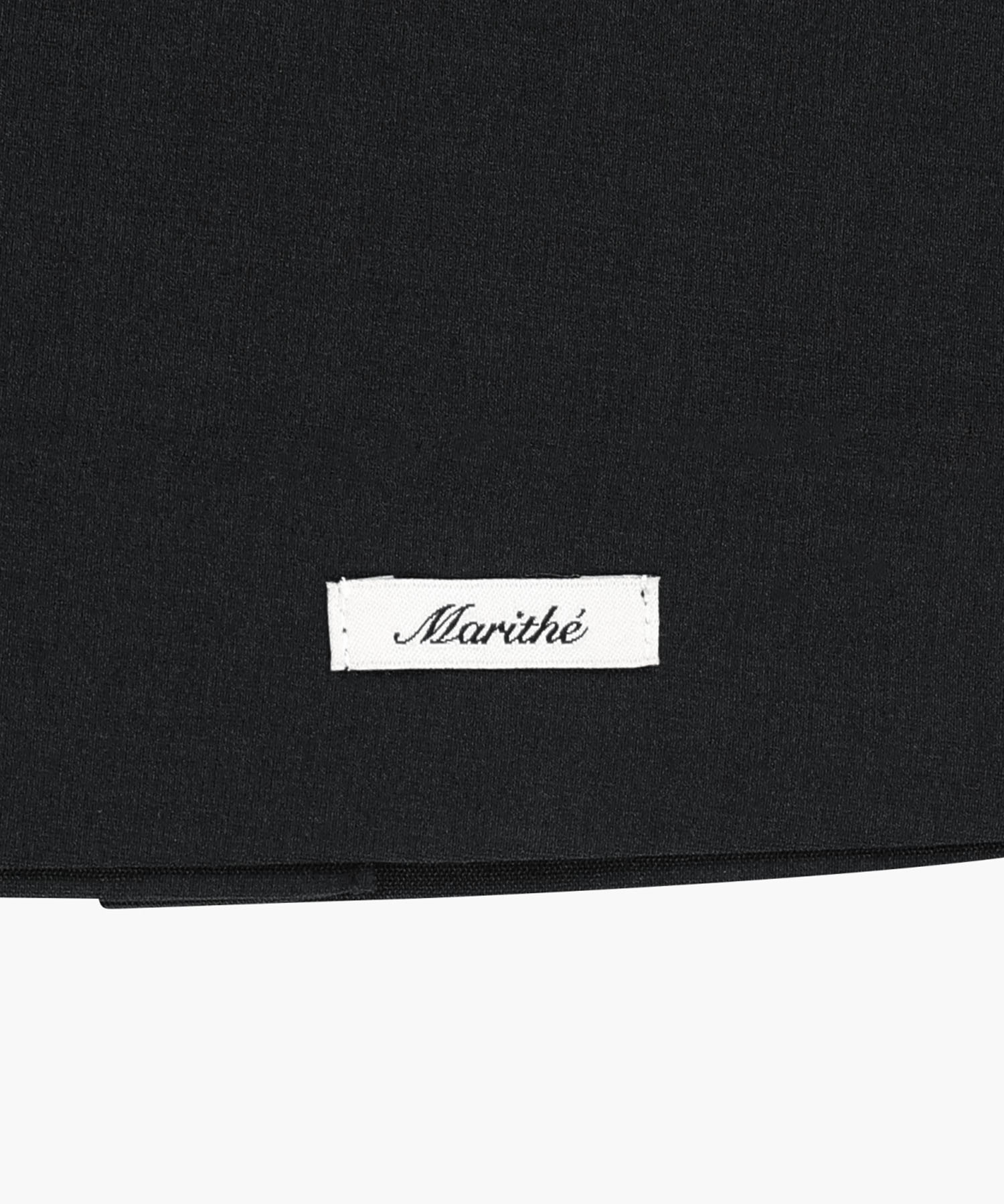 Marithe & Francois Girbaud - Layered Pleats Skirt Pants (Black) product image 14 | TRAB K-Fashion Australia