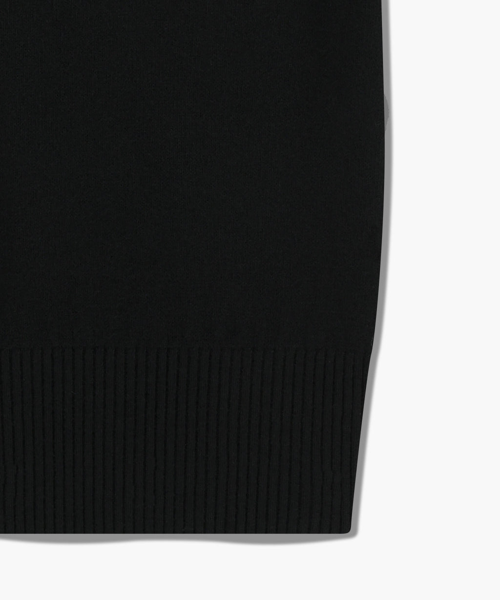 Marithe & Francois Girbaud - Half Knit Round Neck Cardigan Set Up (Black) product image 14 | TRAB K-Fashion Australia