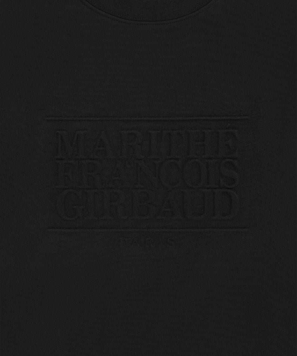 Marithe & Francois Girbaud - Embo Classic Logo Sweatshirt (Black) product image 9 | TRAB K-Fashion Australia