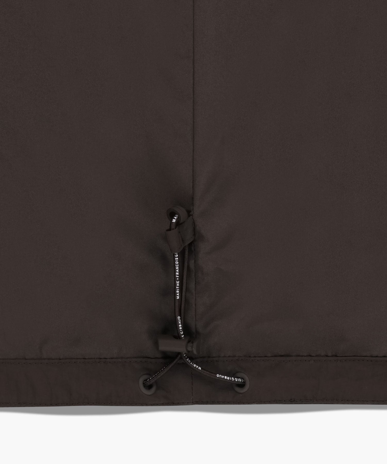 Marithe & Francois Girbaud - Classic Logo Over Fit Hooded Windbreaker (Brown) product image 14 | TRAB K-Fashion Australia