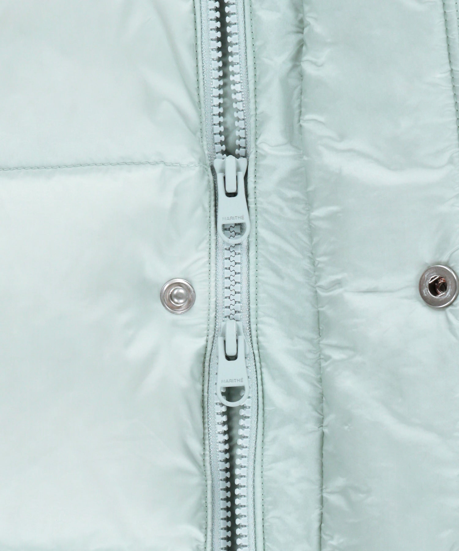 Marithe & Francois Girbaud - Detatchable Down Jacket (Mint Gray) product image 14 | TRAB K-Fashion Australia