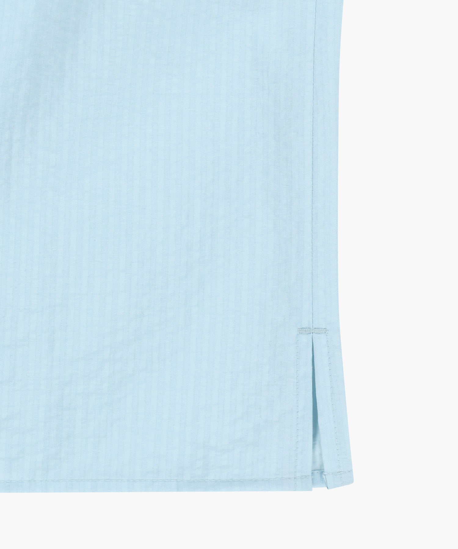 Marithe & Francois Girbaud - Pin Tuck Sailor Half Sleeve Shirt (Sky Blue) product image 14 | TRAB K-Fashion Australia