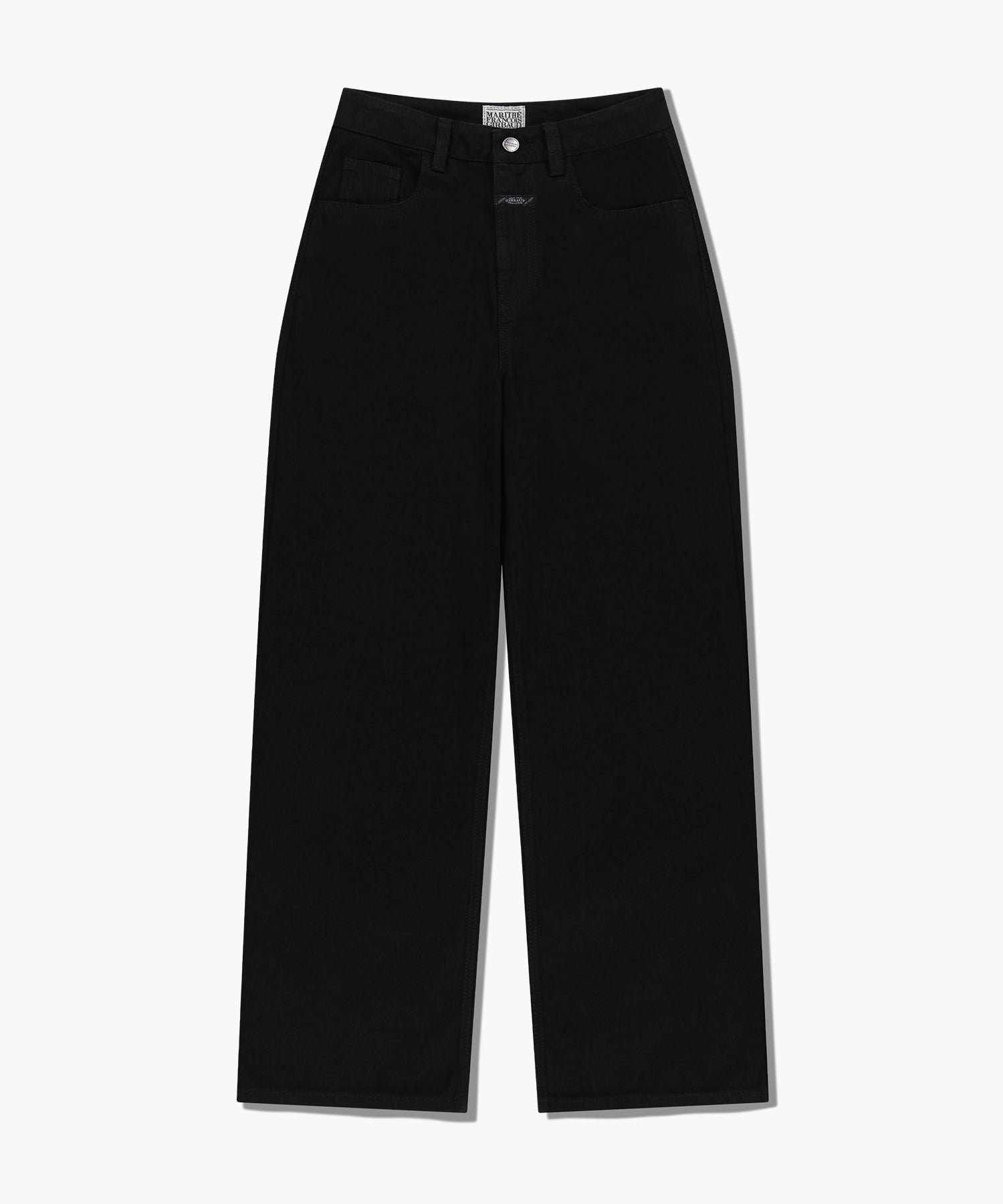 Marithe & Francois Girbaud - Skirt Layered Denim Pants (Black) product image 14 | TRAB K-Fashion Australia